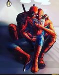 Found on iFunny Spideypool, Spiderpool, Deadpool x spiderman