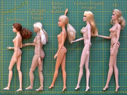 Doll comparison photo - Momoko - 1/ 6 scale female figure - 