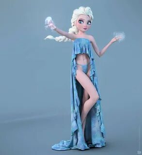 MissAlly в Твиттере: "Elsa #Frozen #Elsa #ElsaFrozen #3D #3D