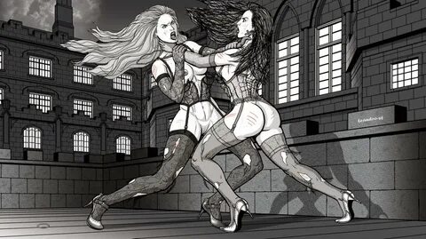 bitch fight blog: female fight art