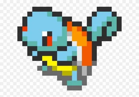 Squirtle - 8 Bit Pokemon Squirtle, HD Png Download - 740x580