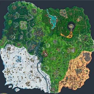 This is the loot spawns for the current fortnite map! - Foll