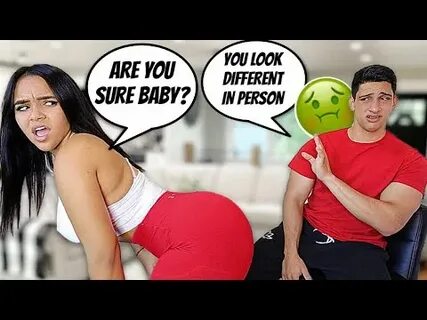 You Look DIFFERENT In Person PRANK On Girlfriend!! **bad ide