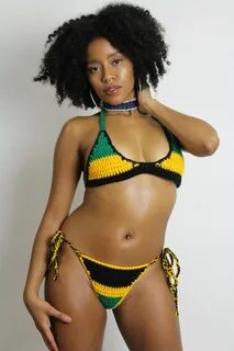 Jamaican Bikini Set. Etsy in 2022 Bikinis, Bikini set, Bodys