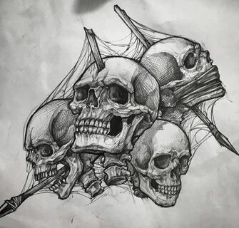 Skulls Skull, Bull skull tattoos, Skull tattoo