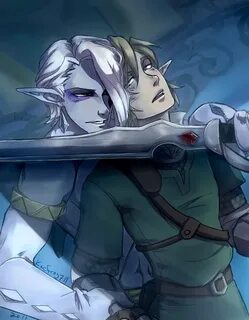 Ghirahim and Link - Love this style! Legend of zelda memes, 
