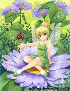 Anime Tinkerbell Disney anime style, Disney storybook, Disne