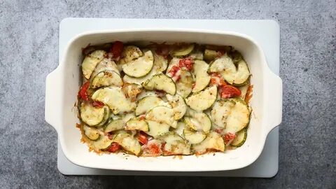 Baked Chicken and Zucchini Casserole - YouTube