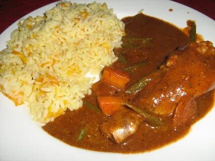 Pepián, a traditional Guatemalan stew. Chicken and vegetable