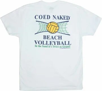 Футболка Coed Naked BEACH VOLLEYBALL T-shirt (The Original):