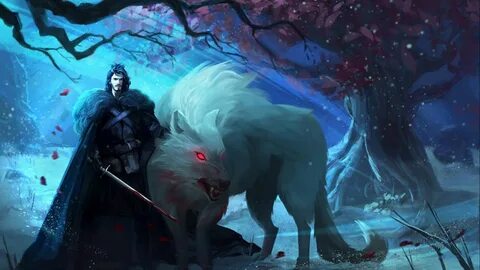 Fantasy artwork art warrior wolf wolves f wallpaper 2560x144