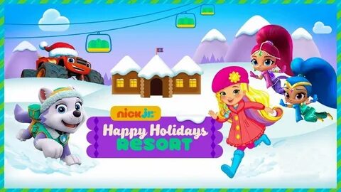 Nick Jr. - Happy Holidays Resort - Kids Game Fun games for k