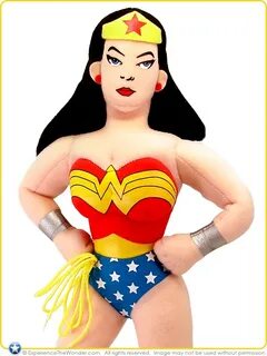 Monogram DC Comics Posable Plush Doll - Wonder Woman Experie