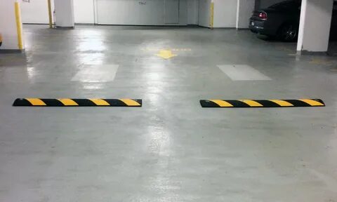 Rubber Speed Bump - BC Site Service