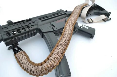 TAN / SAND - 2 Point Paracord Rifle or Shotgun Sling Acid Ta