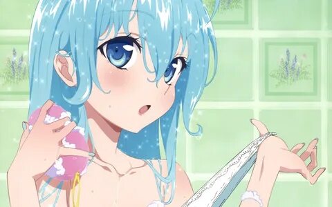 Wallpaper : illustration, anime, cartoon, black hair, shower
