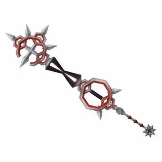 axel's keyblade ❤ liked on Polyvore featuring kingdom hearts