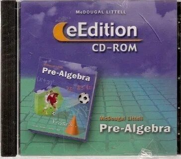 McDougal Littell Pre-Algebra, Grades 6-9, eEdition Cdr Editi