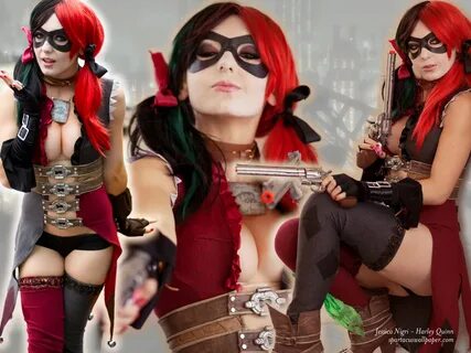 Jessica Nigri - Harley Quinn II Desktop Backgrounds Mobile H