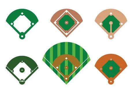 Download Baseball Diamond Vector Vector Art. Choose from ove