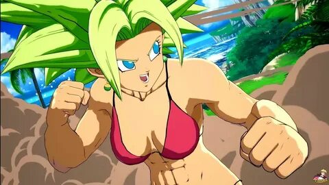 Dragon Ball FighterZ - Bikini Kefla vs Swimsuit Android 18 G