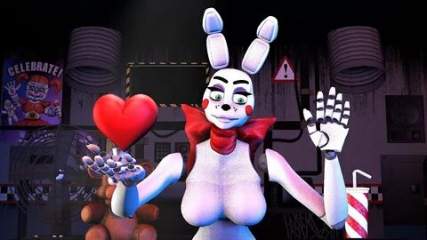 SFM/FNAF Jumplove Ultimate Custom Night White Anime Bonnie S