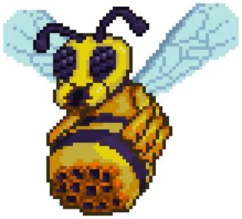 Pixilart - TERRARIA BEE QUEEN by Anonymous