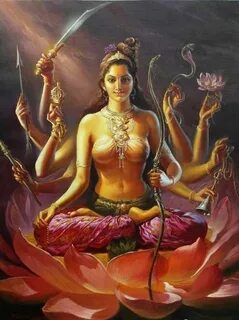 Kankavarṇatārā Goddess art, Divine goddess, Kali goddess