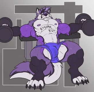 Pin on Furry Art Men in Purple