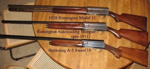 BrowningAuto-5 / A5, Remington model 11 World Of Man Dreams