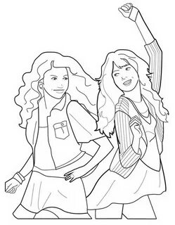 Shake It Up On Disney Xd Colouring Pages (page 3) - Coloring