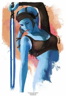 Aayla Secura JEDI COLLECTION by j2Artist on DeviantArt Star 