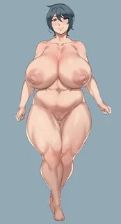 The Big ImageBoard (TBIB) - 1girl barefoot breasts curvy hug