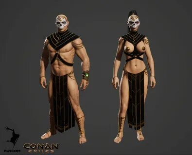 ArtStation - Conan Exiles work - models