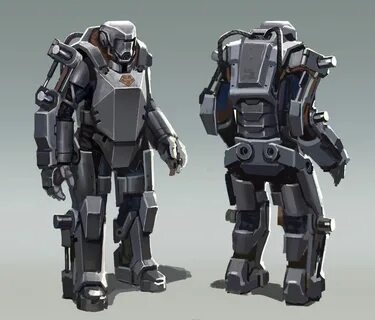 Pin by Ришат Кузовлев on Sci-fi armour Fallout power armor, 