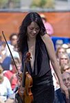 amazing violinist Lucia Micarelli In her signature dress a. 