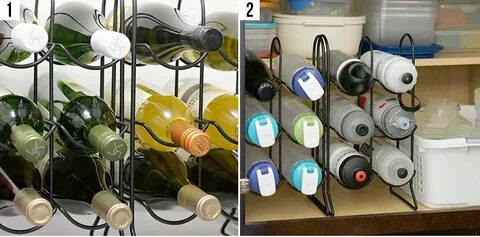 Water Bottle Storage Water bottle storage, Diy water bottle,