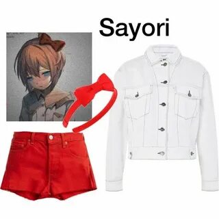 Sayori Doki Doki Literature Club Fandom fashion, Casual cosp