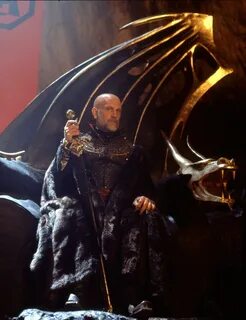 "Eragon" movie still, 2006. John Malkovich as Galbatorix. Er