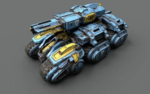 StarCraft Siege Tank Tribute Starcraft, Tank, Tank design