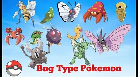 All Bug Pokemon For Generation 1 !! - YouTube