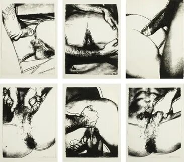 ANDY WARHOL SEX PARTS (F. & S. 172-77) Important Prints and 