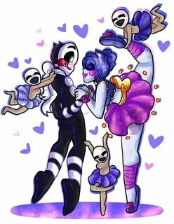 Puppet x Ballora 😍 Ballora fnaf, Fnaf drawings, Anime fnaf