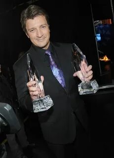 Nathan Fillion at the 39th Annual People’s Choice Awards in 