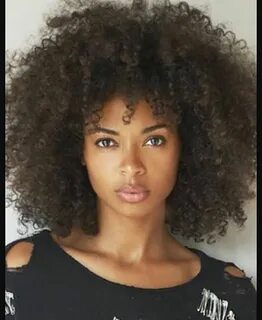 Original) Black Hairstyles on Instagram: "Curly fro #blackha