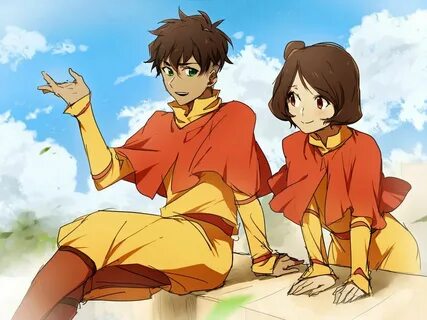 Kai and Jinora by CATGIRL0926.deviantart.com on @DeviantArt 