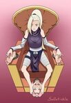 Commission: Sakura tickled by Ino by solletickle on DeviantA