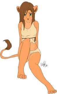 Nala Anthro by Tartii on DeviantArt