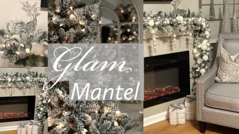 Decorate For Christmas With Me DIY Cascading Mantel Garland 