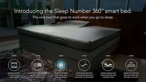 SLEEP NUMBER 360 ® i10 SMART BED - YouTube